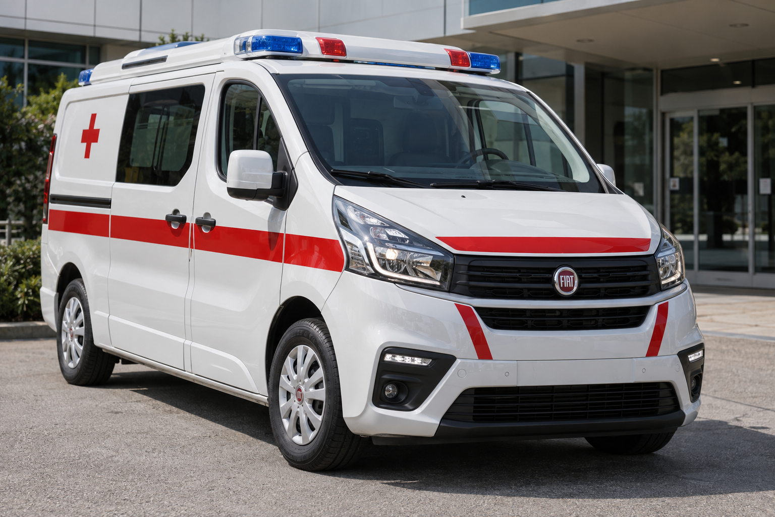 Ambulance Fiat Talento — extérieur